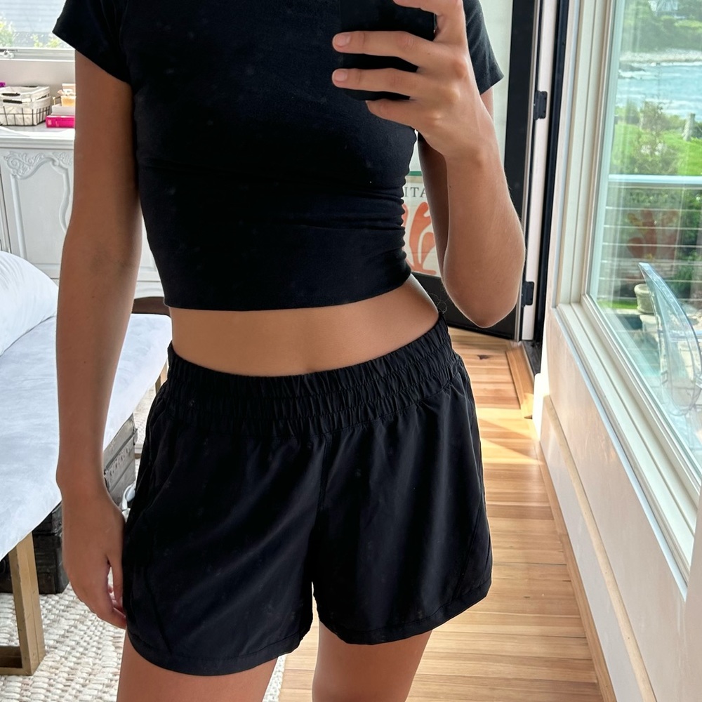 Lululemon Track That High-Rise Lined Short 5"